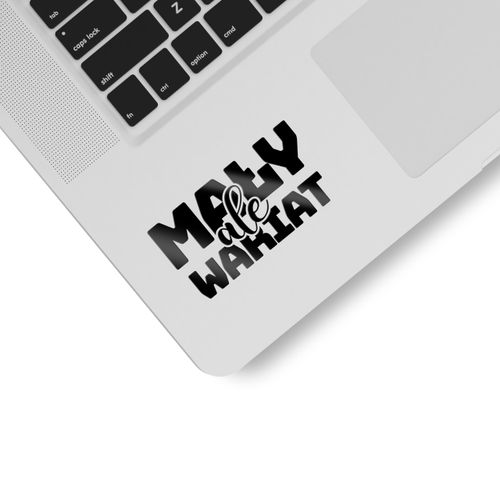 Naklejka MAŁY ALE WARIAT 10 cm na Arena.pl