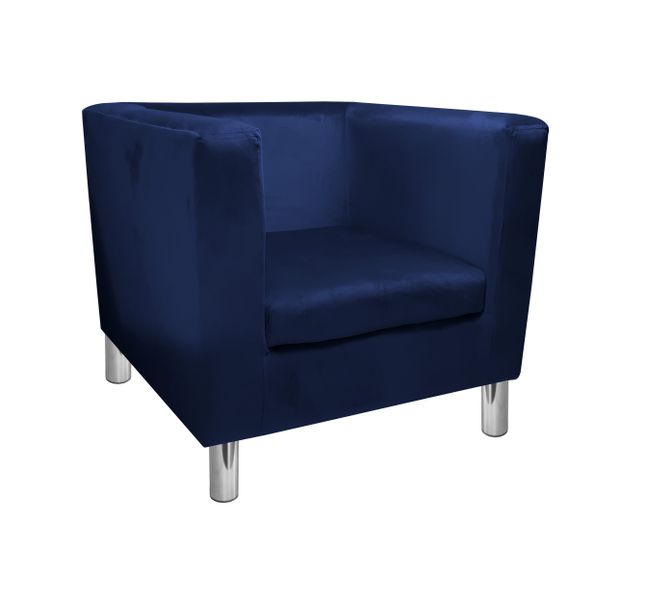 Fotel Monaco nogi chrom MG16 zdjęcie 1