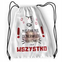 Plecak Dla Teściowej Szkolny Worek Torba Z Nadrukiem Ze Zdjęciem