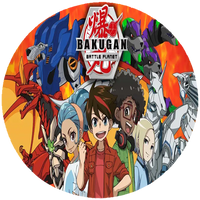 Opłatek na tort Bakugan