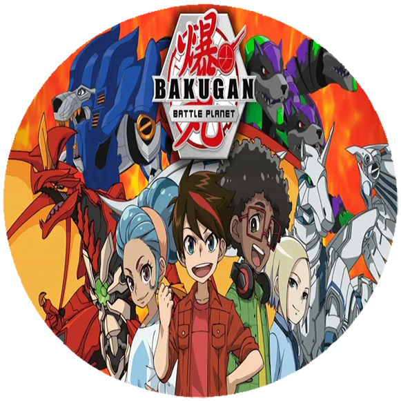 Opłatek na tort Bakugan zdjęcie 1
