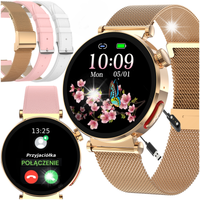 SmartWatch EKG Zegarek Damski BMI Pomiar GLUKOZY AMOLED ROZMOWY CIŚNIENIE
