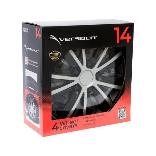 Kołpaki Rapide silver / black 14", 4 szt. na Arena.pl