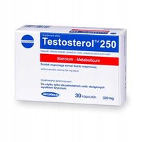 MEGABOL TESTOSTEROL 250 30 kapsułek MIĘŚNIE MASA MIĘŚNIOWA
