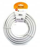 KABEL PRZEWÓD KONCENTRYCZNY ANTENOWY PCC102 Cu 30m