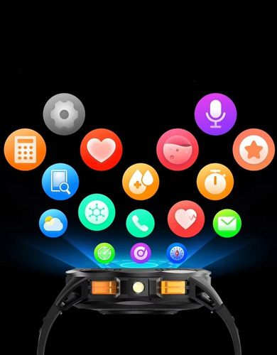 SMARTWATCH MĘSKI GPS MENU POLSKIE WODOODPORNY SPORT ROZMOWY SMART WATCH PL na Arena.pl