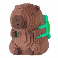 Zestaw Klocków Klocki Kapibara Z Żółwiem Żółw Do Zbudowania 1606el.