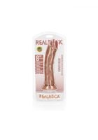curved realistic dildo with suction cup   8/ 20,5 cm