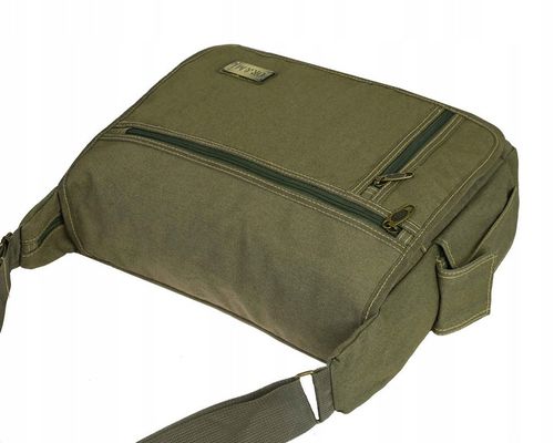 TORBA DAMSKA MĘSKA do pracy szkoły na ramię listonoszka na Arena.pl