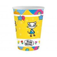 kubeczki papierowe kicia kocia 250 ml, 6 szt