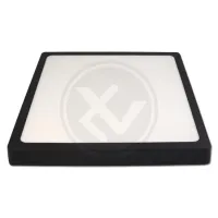 Panel LED natynkowy kwadrat Proma 24W 4000K czarny