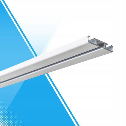 KOWALSKI SZYNA SUFITOWA ALUMINIOWA BIAŁA 150 CM POJEDYNCZA PODWÓJNA na Arena.pl