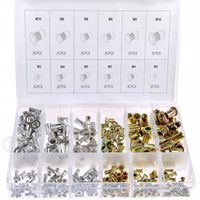 ZESTAW NITONAKRĘTEK M3-M10 MIX 300 SZTUK NITONAKRĘTKA KD10486