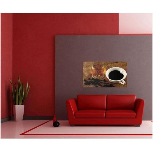 Deco Panel, Kawa z koniakiem 80x60 na Arena.pl