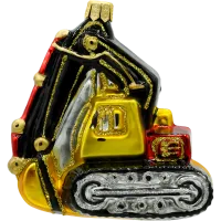 Bombka choinkowa szklana: Koparka