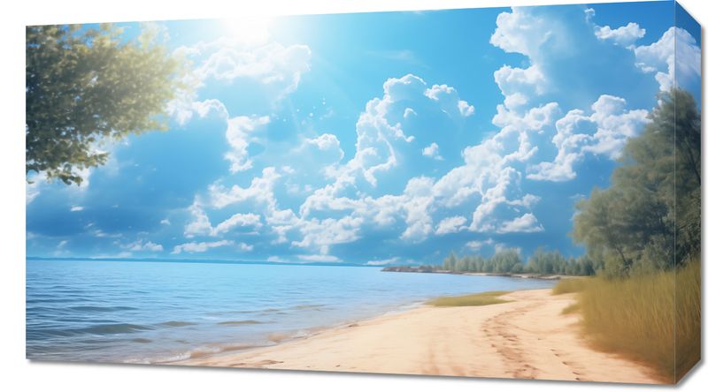 Obraz 70x40cm Letni Dzień zdjęcie 1