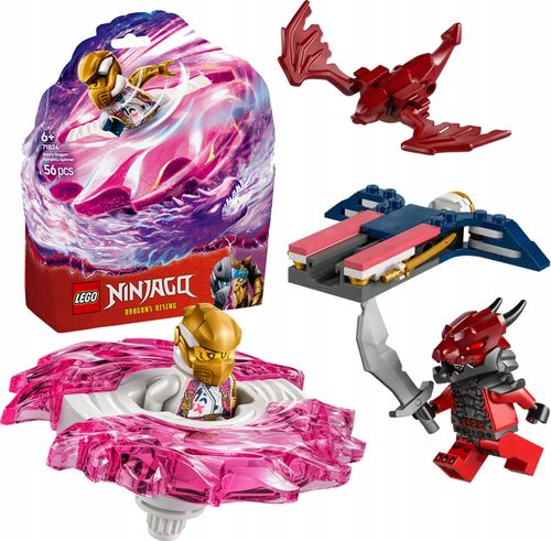 71824 - lego ninjago - smoczy spinner spinjitzu sory na Arena.pl
