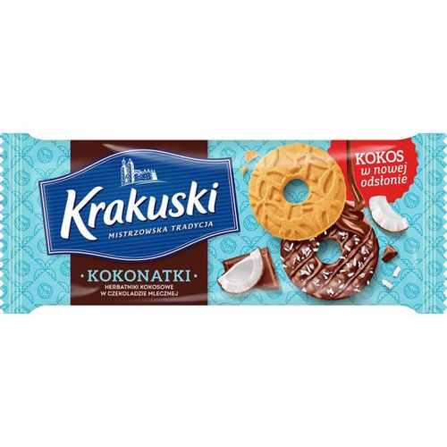 Krakuski Ciastka kokonatki 174 g na Arena.pl