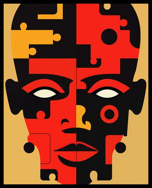 Plakat 40x50cm Puzzle Tożsamości zdjęcie 2