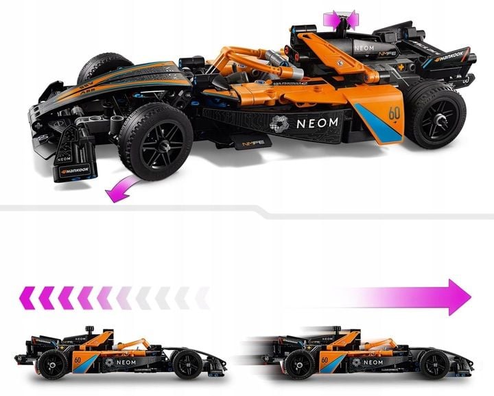 LEGO 42169 Technic NEOM McLaren Formula E Race Car zdjęcie 11