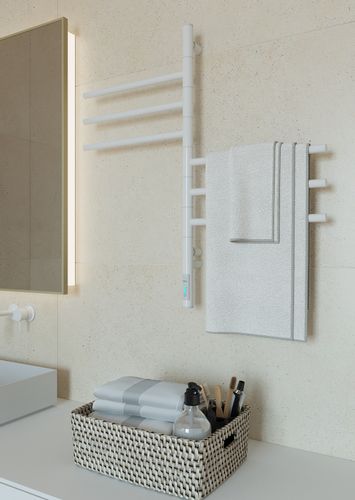 ELNA Grzejnik łazienkowy elektryczny WERTYKAL 6 BIAŁY POŁYSK na Arena.pl