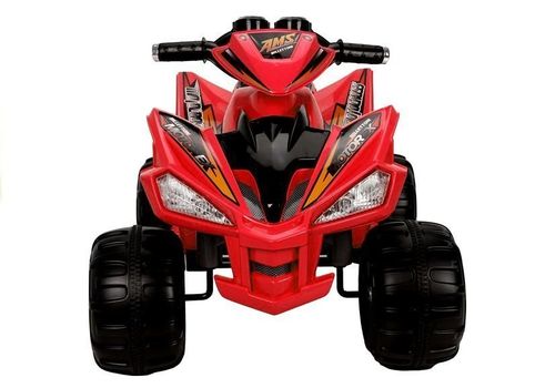 Quad na Akumulator Duże Koła Czerwony na Arena.pl