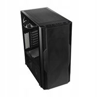 Gamingowa obudowa komputerowa Logic AGIR MESH+GLASS biała, 3went. USB-C