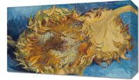Obraz 50x30cm Sunflowers, Van Gogh Vintage do Salonu