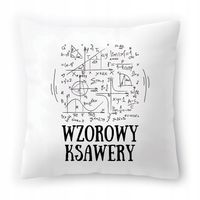 Poduszka Dla Ksawerego Na Urodziny Ze Zdjęciem Na Prezent Biała 40X40 Cm