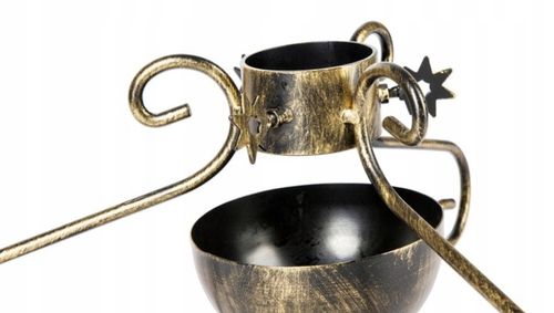 MASYWNY STALOWY KUTY STOJAK CHOINKOWY POD CHOINKĘ Z POJEMNIKIEM NA WODĘ na Arena.pl