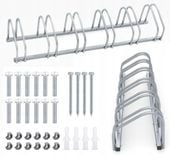 STOJAK parking rowerowy uchwyt przechowywanie na 6 stanowisk (E105)