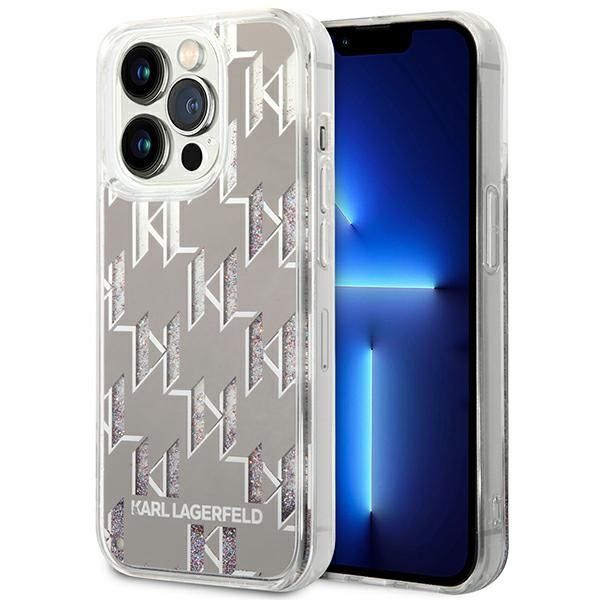Etui Karl Lagerfeld do iPhone 14 Pro Max, Srebrny zdjęcie 1