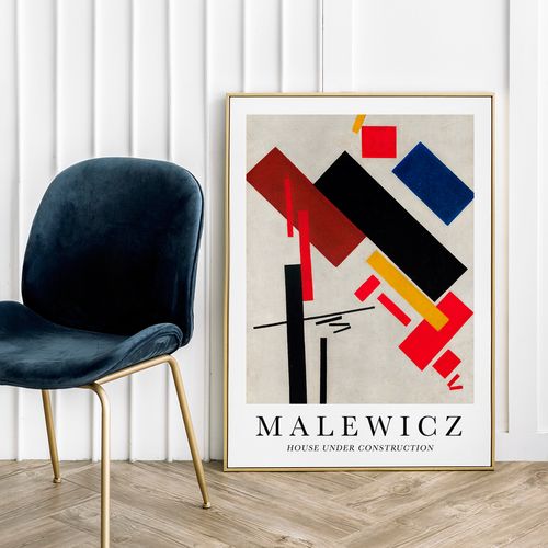 Plakat malewicz geometria obraz 30x40 cm na Arena.pl