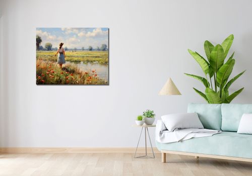 Obraz 90x70cm Wiejski Spokój na Arena.pl