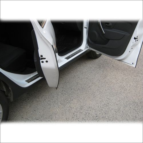 Listwa progowa DACIA SANDERO MK2 STEPWAY Stal nierdzewna 304 mat 4szt na Arena.pl