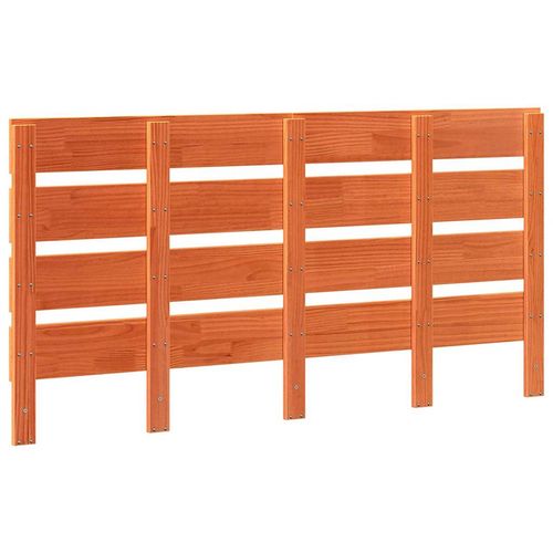 Drewniane wezgłowie Z zagłówkiem Woskowy brąz 160.5 x 3 x 80 cm na Arena.pl