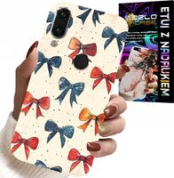 ETUI DO HUAWEI P SMART 2019 - KOLOROWE WSTĄŻKI WSTĄŻKA MODNE WZORY