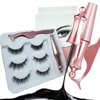 RZĘSY MAGNETYCZNE PĘSETA MAGNETYCZNY EYELINER 3szt