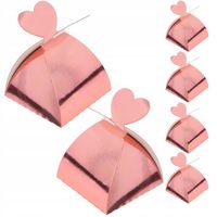 Pudełko Na Ciasto Podziękowanie Dla Gości Ślub Wesele Panieński 6szt