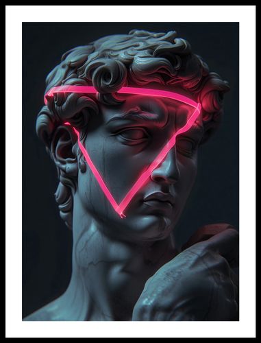Plakat 40x55cm Neonowy Renesans na Arena.pl