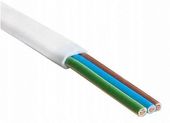 KABEL PRZEWÓD PŁASKI INSTALACYJNY ELEKTRYCZNY YDYp 3x1,5 mm 450/750V