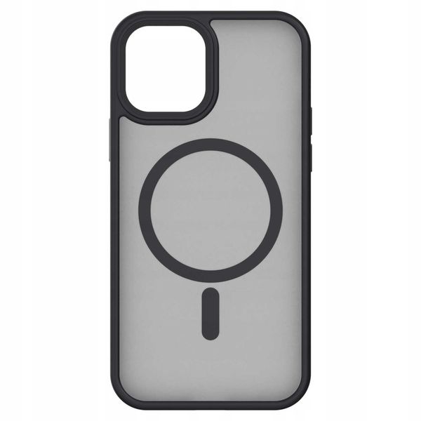 Spacecase Hybrid Mag Iphone 12/12 Pro Black zdjęcie 8