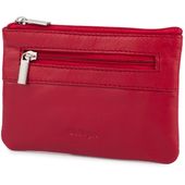 etui na klucze skórzane bellugio - czerwone