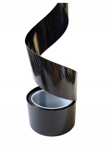 FOLIA OCHRONNA NA PROGI CARBON TAŚMA ZABEZPIECZAJĄCA PRÓG KARBONOWA 5d na Arena.pl