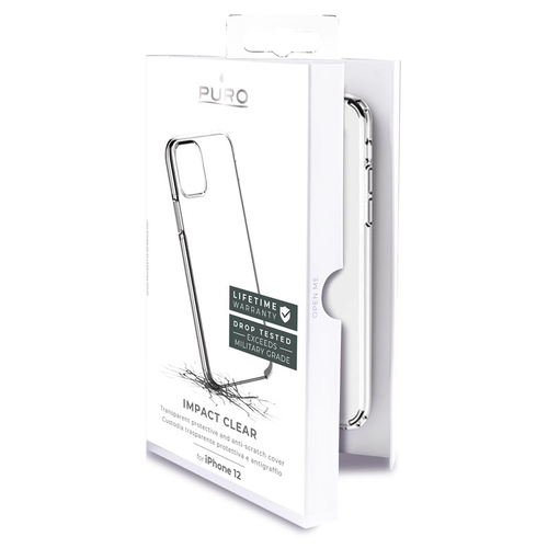 PURO Impact Clear Etui do iPhone 12 Mini (przezroczysty) na Arena.pl