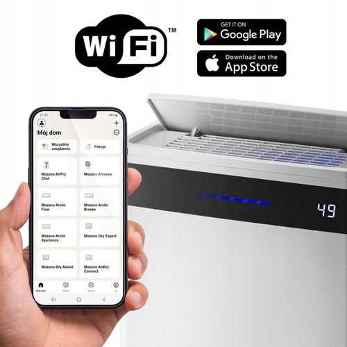 OSUSZACZ POWIETRZA 20L/24H POCHŁANIACZ WILGOCI OCZYSZCZACZ XL + WIFI na Arena.pl