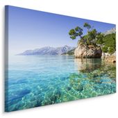 Obraz Do Salonu Morze Adriatyckie Chorwacja Pejzaż Natura 3D 40cm x 30cm