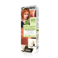 CAMELEO Krem koloryzacji włosów ziołowy - 7.4 Rudy