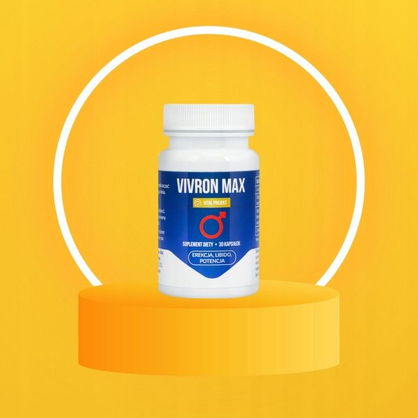 VIVRON MAX TABLETKI POTENCJA LIBIDO PORZĄDANIE EREKCJA POZIOM TESTOSTERONU zdjęcie 4