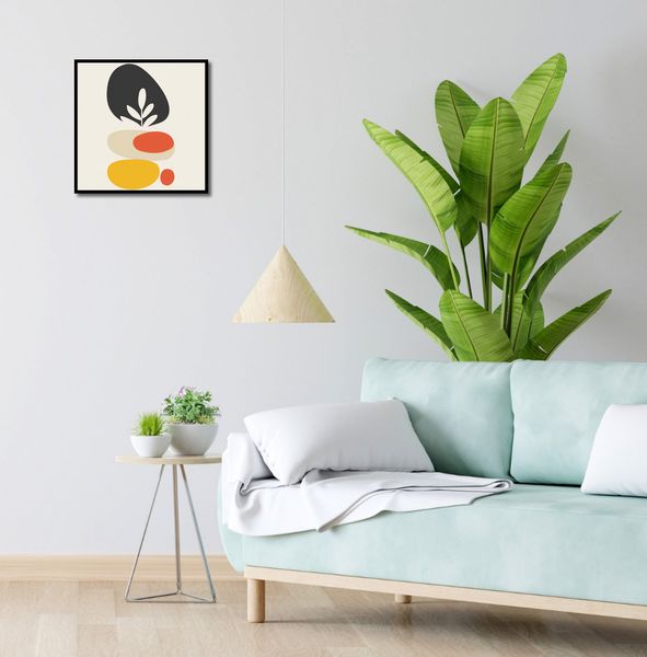 Plakat 40x40cm Botaniczna Spójność zdjęcie 4